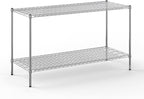 Regal Altair 24" Deep x 60" Wide x 34" Height Wire Shelving Kit | 2-Tier | NSF by Regal+Altair
