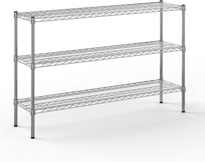 Regal Altair 14" Deep x 54" Wide x 34" Height Wire Shelving Kit | 3-Tier | NSF by Regal+Altair