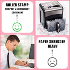 Nezyo 2 Pack Identity Protection Roller Stamp Identity Theft, Confidential - Image 7