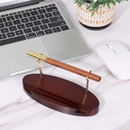 Htoxsdc Pen Holder Desk Organizers and Accessories Desk Decor ，Exquisite Wooden - Image 3