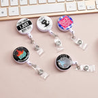 5pcs Badge Reels Holder Retractable - Image 4