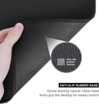 Auhoahsil Blue Mouse Pad, 12 x 10 Inch Square Mousepad, 3mm Thick Rubber Mouse - Image 5