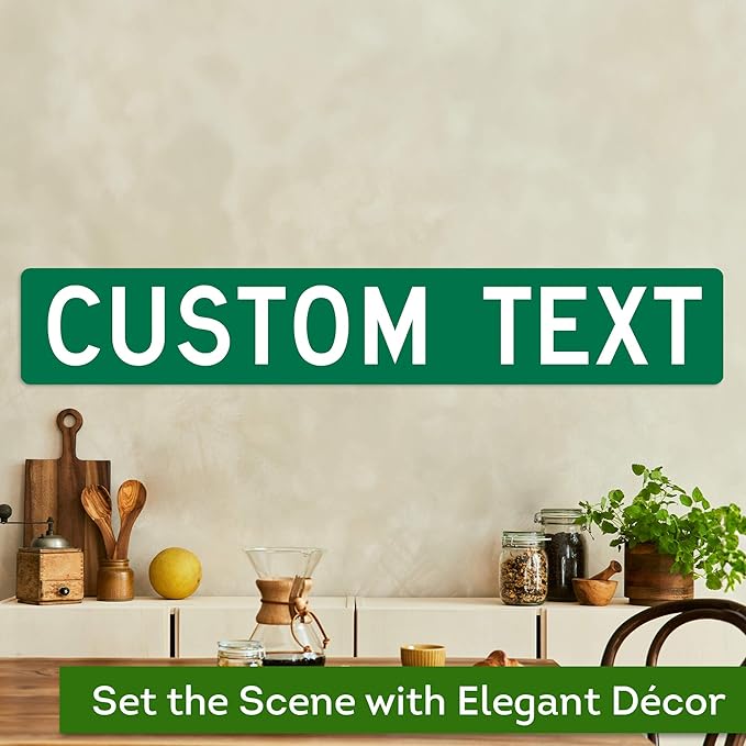 My Sign Center Custom Street Sign, 6x36 Inch, Classic Style, Reflective - Image 4