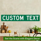 My Sign Center Custom Street Sign, 6x36 Inch, Classic Style, Reflective - Image 4