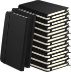 Honoson 20 Pack Lined Journal Notebooks A5 Hardcover Executive Notebook 5.5" x by Honoson