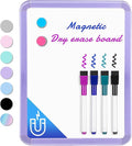 VUSIGN Small White Board Dry Erase, 8.5'' x 11'' Magnetic Dry Erase Board by VUSIGN