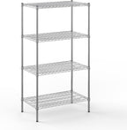 Regal Altair 21" Deep x 36" Wide x 64" Height Wire Shelving Kit | 4-Tier | NSF
