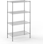 Regal Altair 21" Deep x 36" Wide x 64" Height Wire Shelving Kit | 4-Tier | NSF by Regal+Altair