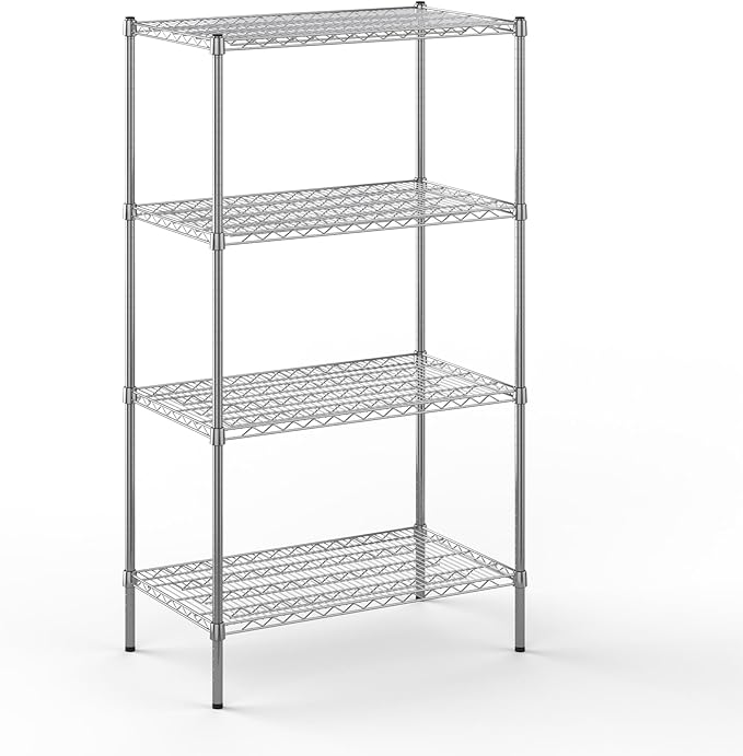 Regal Altair 21" Deep x 36" Wide x 64" Height Wire Shelving Kit | 4-Tier | NSF by Regal+Altair