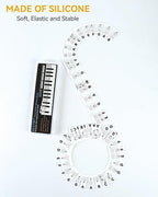 BEATBIT Piano Notes Guide for Beginner, Removable Piano Keyboard Note Labels - Image 4