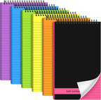 Resurhang 6 Pcs Legal Pad Top Spiral Bound Notebook 70 Sheets Double Sided by Resurhang
