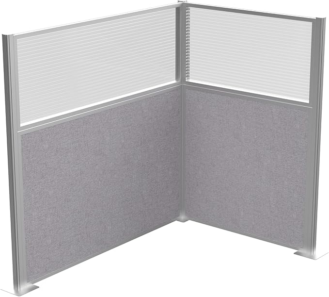 Versare Hush Panel Cubicle Kit | Workstation Partition Walls | Sound Dampening by VERSARE