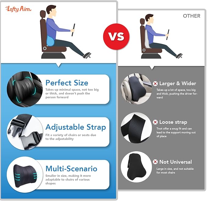 Lofty Aim Lumbar Support Pillow - Image 9