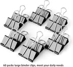 Large Binder Clips 1.6 Inch, Big Binder Clips - Image 4