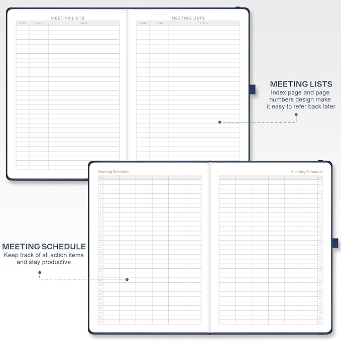 EMSHOI Meeting Notebook for Work - Image 4