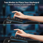 Starvortex Keyboard Stand with Wrist Rest, Ergonomic Keyboard Pad with Wrist - Image 3