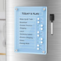 NiHome Acrylic Magnetic To Do List Planning Board by NiHome