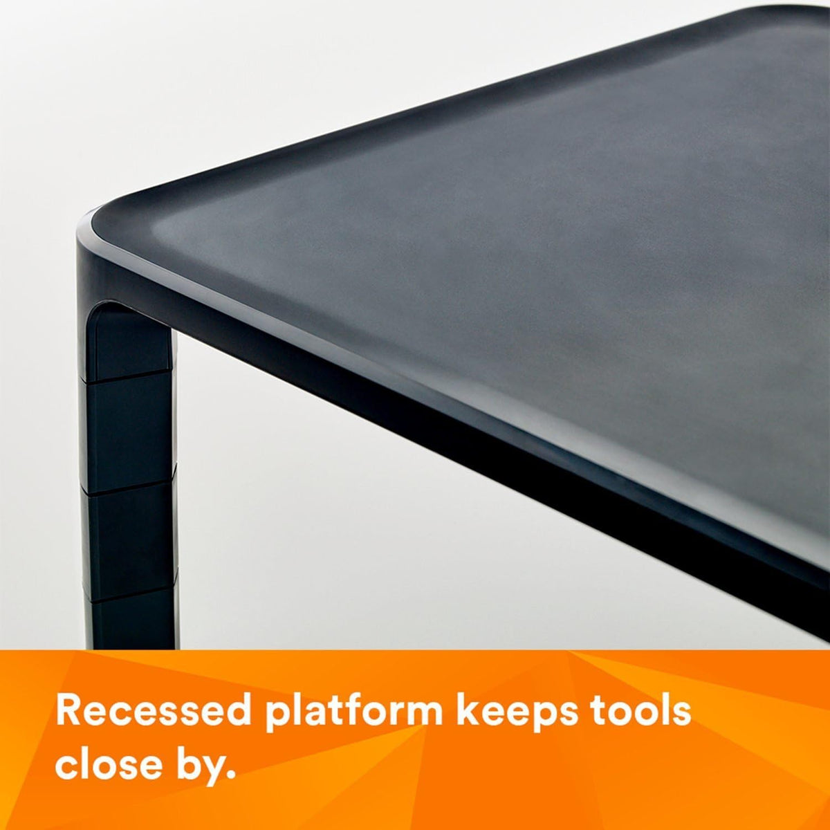 3M Adjustable Computer Monitor Stand, 16 in x 12 in x 13.6 in