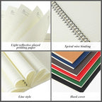 Leelosp 12 Pack Small Spiral Notebook A5 Lined College Ruled Spiral Journal - Image 2