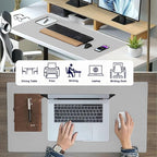 PU Leather Desk Pad Protector Gaming Mouse Pad Non Slip Desk Mat - Image 4