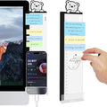 Office Desk Accessories 2pcs Monitor Memo Board Computer Message Board by edooi