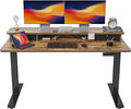 FEZIBO 55''x 24'' Height Adjustable Electric Standing Desk by FEZIBO