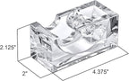 Amazing Abby - Tanya - Acrylic Tape Dispenser, Plastic Label Roll Holder - Image 3