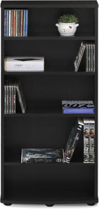 FURINNO Jaya 4-Tier Multimedia Storage Tower - Image 4