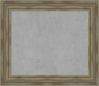 Amanti Art Grey Framed Magnetic Board 26x30 Medium Vision Board by AmantiArt