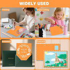 Light Orange Cardstock 8.5 X 11, 40 Sheets Neon Orange Card Stock, 75lb/ 200gsm - Image 7