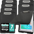 7 Pack Clipboard with Storage, High Capacity Storage Clipboard 8.5 x 11 with by YesBes