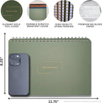Merely Home | Meeting Notebook for Work | 8.25" x 11.75" | Project Planner | - Image 2