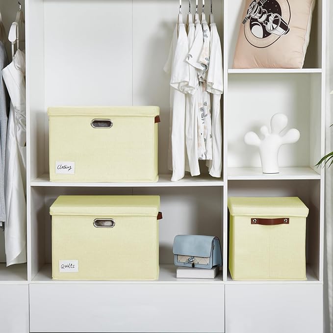 Roobyl 17" Large Collapsible Storage Bins - Image 7