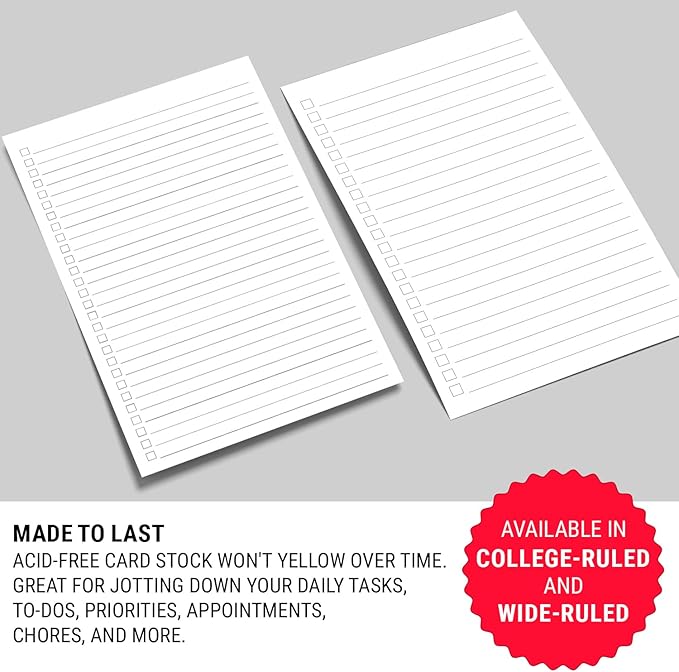 321Done Checklist Notepad Planning Pad - Image 4