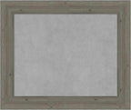 Amanti Art Grey Framed Magnetic Board 21x25 Small Vision Board by AmantiArt
