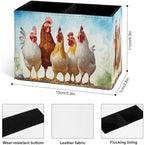 Famame Chicken Roosters Farm Animals Pencil Holder - Image 4