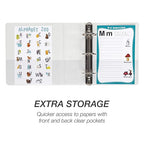 Samsill Economy 2 Inch Mini 3 Ring Binder, Made in The USA, Round Ring Binder - Image 6