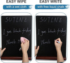 11.7x16.5 Inch Tabletop Chalkboard - Image 3