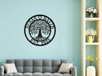 HYTSIGN Personalized Tree of Life Metal Sign, Custom Tree of Life Wall Art - Image 4
