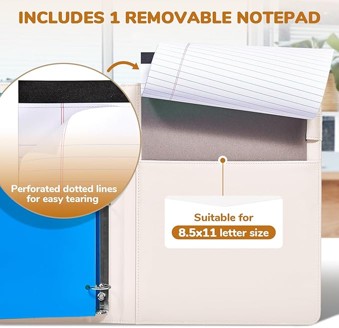 JoyCat 3 Ring Binder Clipboard - Image 6