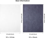 105 Pcs Carbon Transfer Paper 11.7 x 8.3 Inch Tracing Carbon Graphite Copy Paper - Image 2