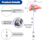 Funny Liver Nurse Badge Reel | Cute Retractable ID Card Hepatologist Badge - Image 2