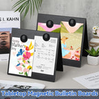 2 Pcs 8x8inch Magnetic Bulletin Board - Image 2