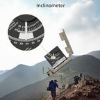 Anbte Compass Hiking Survival, IP65 Waterproof Metal Compass - Image 5