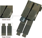 EXCELLENT ELITE SPANKER Molle Single/Double Pistol Mag Pouch Tactical Magazine - Image 4