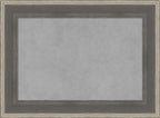 Amanti Art Grey Framed Magnetic Board 17x23 Small Vision Board