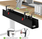 KEEGH Large 36" Under Desk Cable Management Tray - Image 3