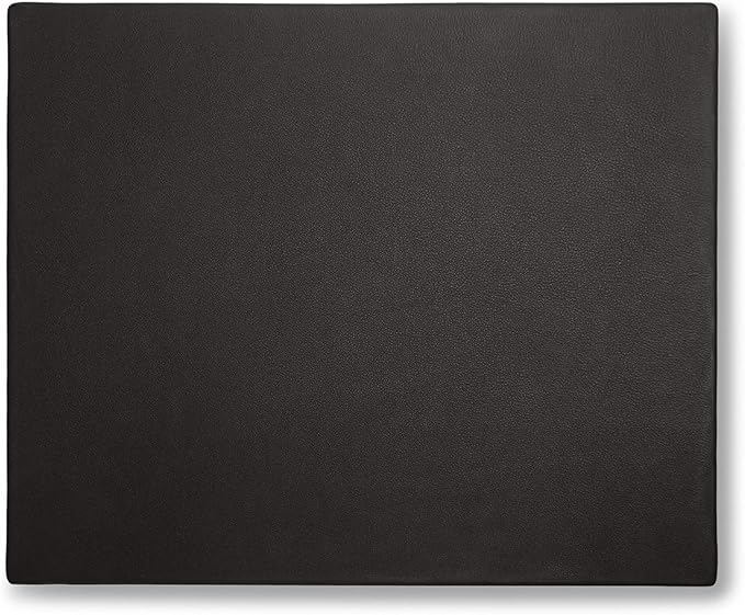 Leatherology Black Onyx Classic Desk Pad – Full-Grain Leather Office Mat by Leatherology