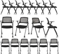 VACYOVKE 20 Pack Folding Chairs Capacity Portable Nesting Commercial Seat by Vacyovkeofficechairs