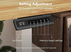 FEZIBO 55 x 24 Inch Height Adjustable Electric Standing Desk - Image 8